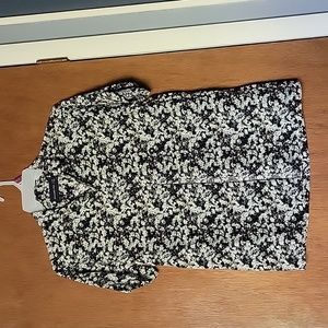 Abercrombie and Fitch floral short sleeve button up size medium